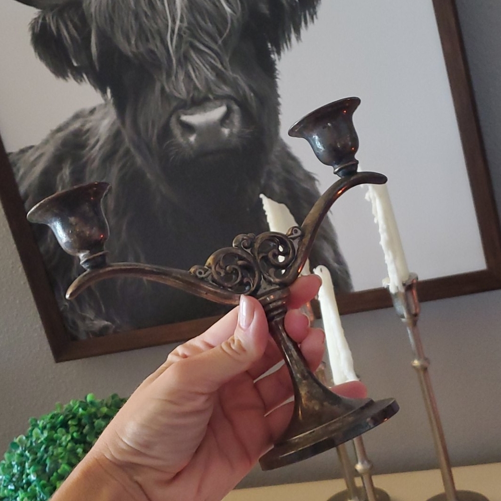 Vintage candle holder